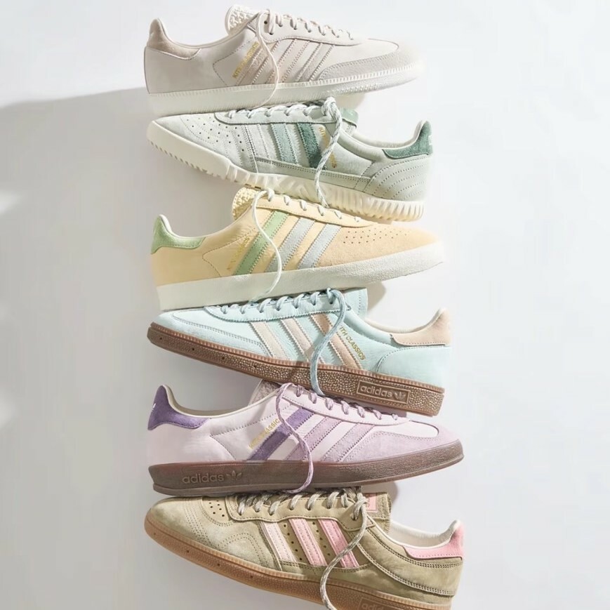 Kith Classics x adidas Originals Samba 聯名 馬卡龍配色 四季 休閒鞋