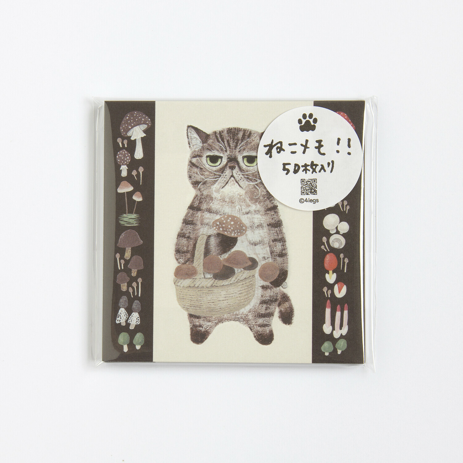日本 4legs 插畫家 便條紙 50入  #22