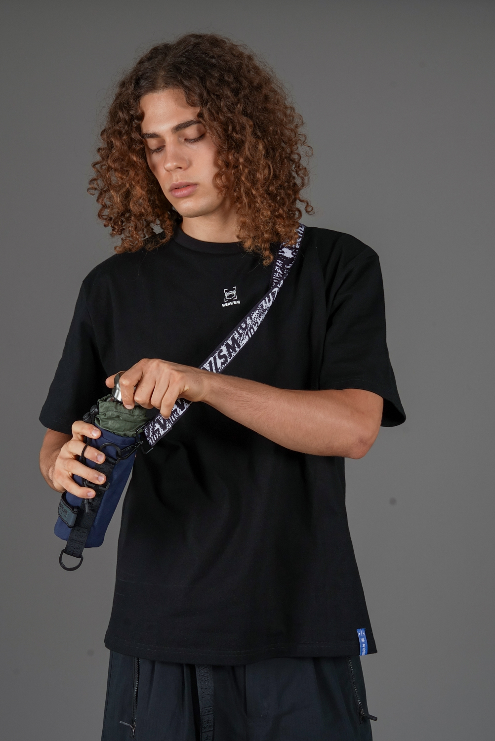 多功能擴充水壺袋 - 藍