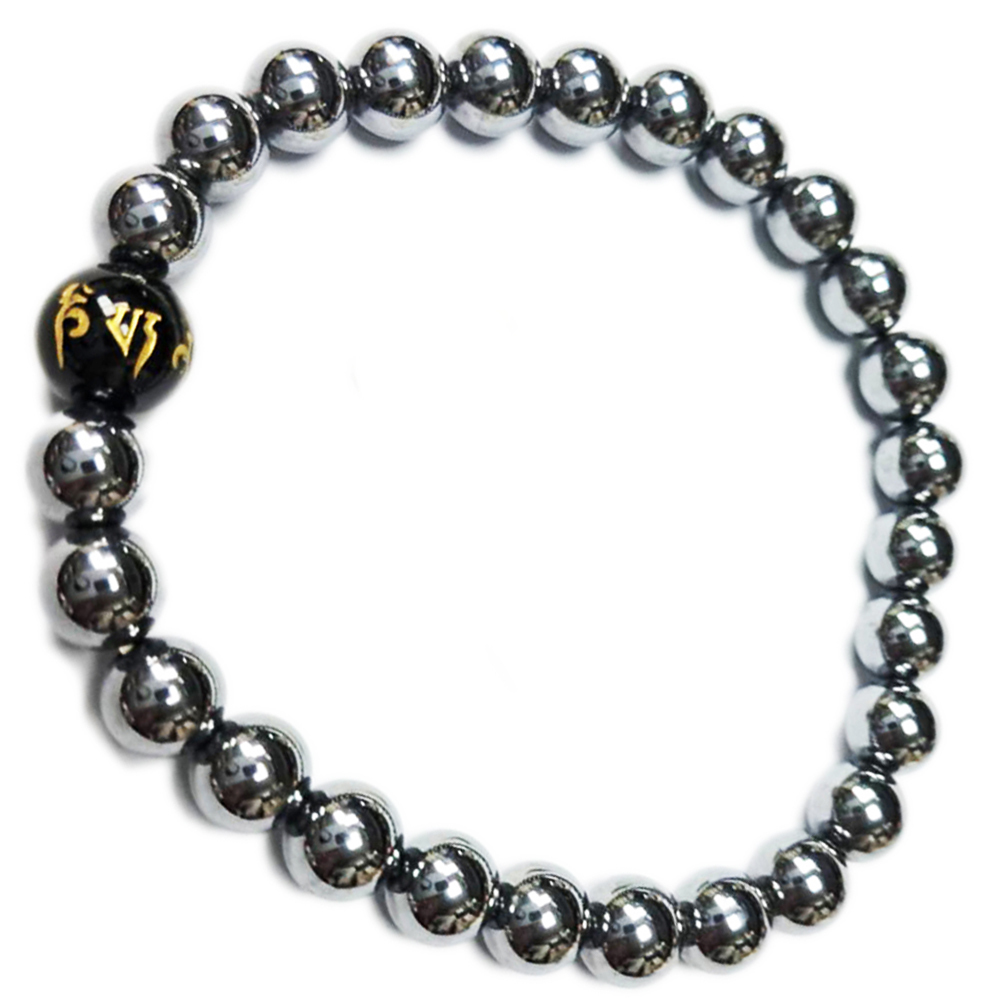 六字真言+太赫茲手珠6mm【十方】146578