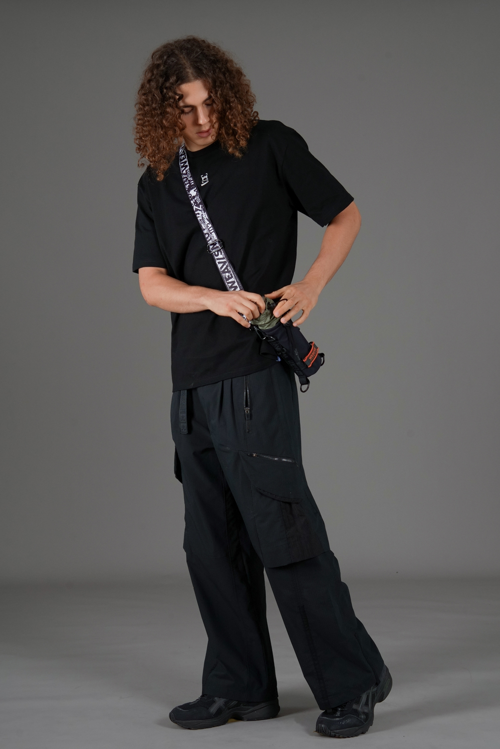 多功能擴充水壺袋 - 黑