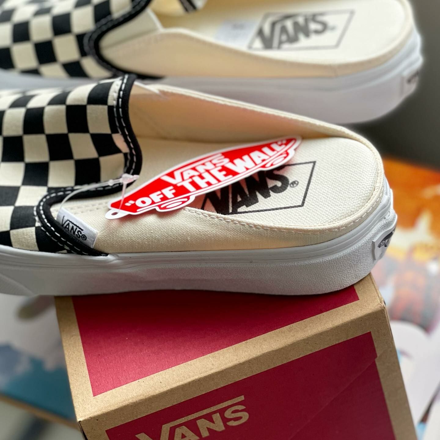 Vans UA Classic Slip-On Mule 棋盤格 穆勒 半拖鞋 懶人鞋 VN0004KTEO11