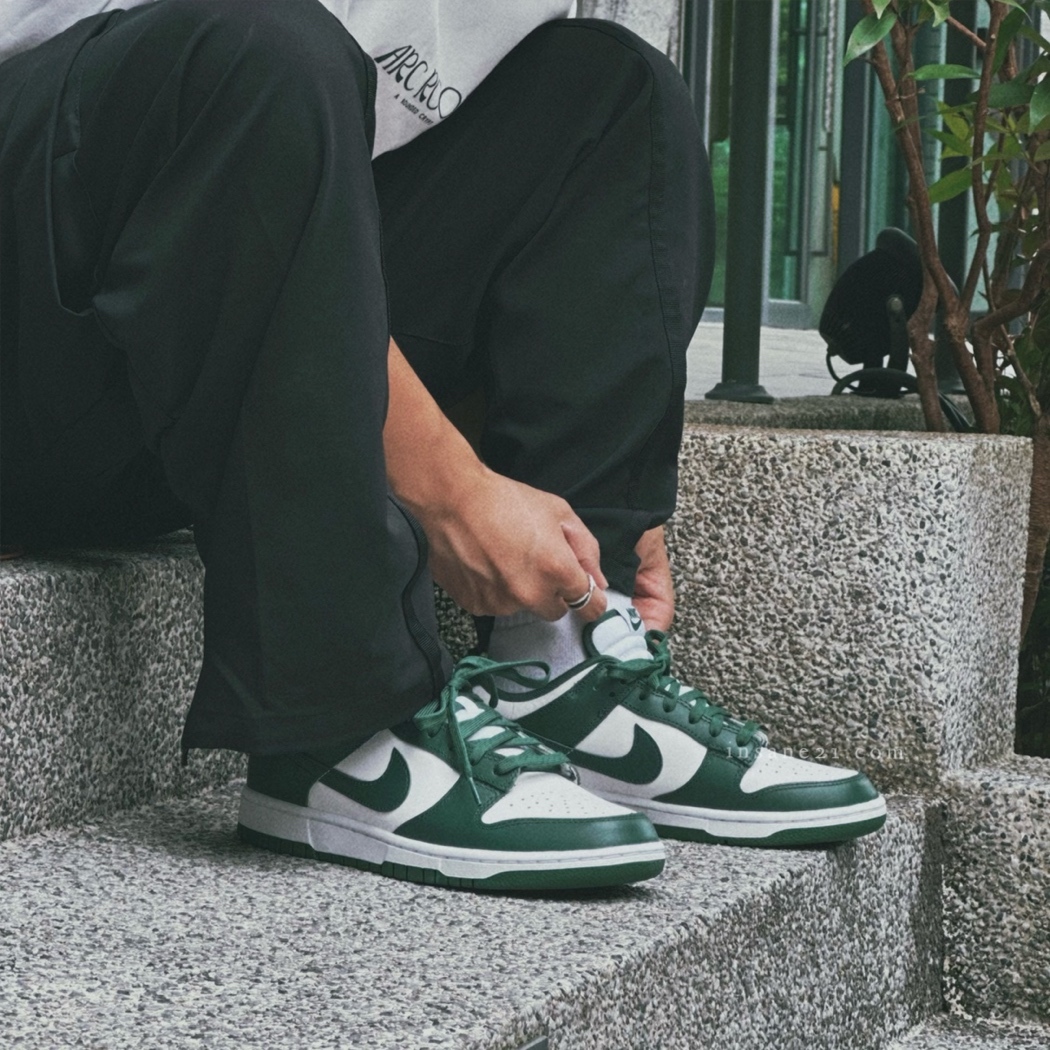 NIKE DUNK LOW VARSITY GREEN 白綠 DD1391-101