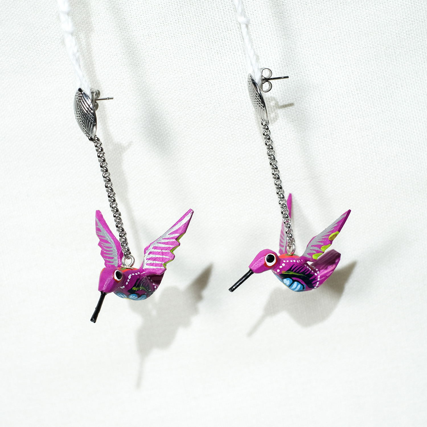 神獸手工木刻耳環｜Nuevo 10｜墨西哥