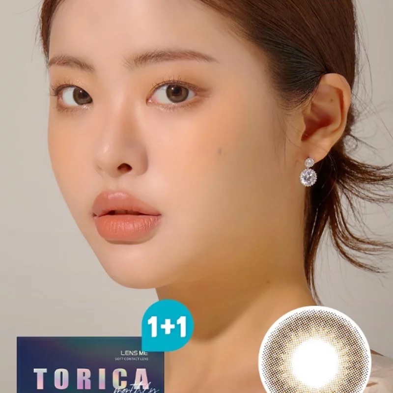 [月拋][散光] Lensme Torica 1 Month Demeure Deep Brown 彩妝隱形眼鏡｜每盒2片