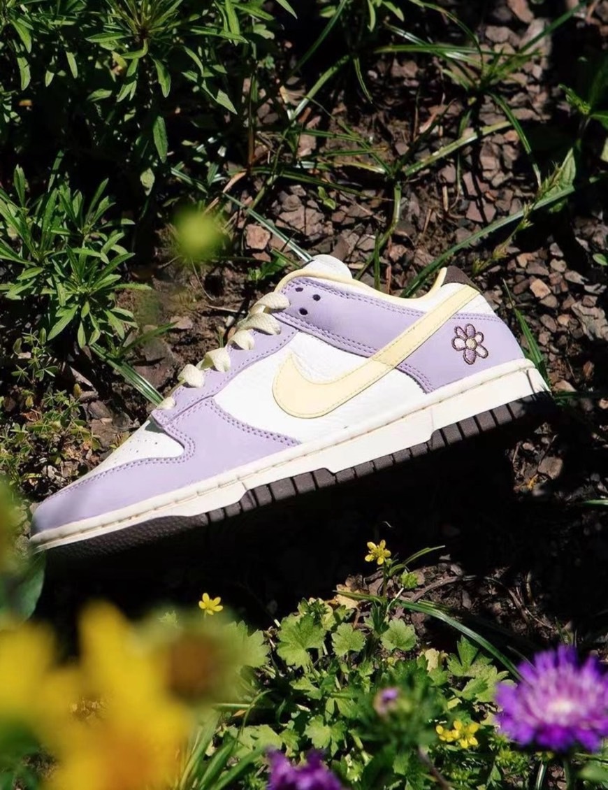 iSNEAKERS｜Nike Dunk Low PRM "Lilac Bloom" 馬卡龍 FB7910-500