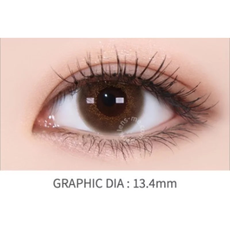 [月拋][散光] Lensme Torica 1 Month Lupine Brown 隱形眼鏡｜2片