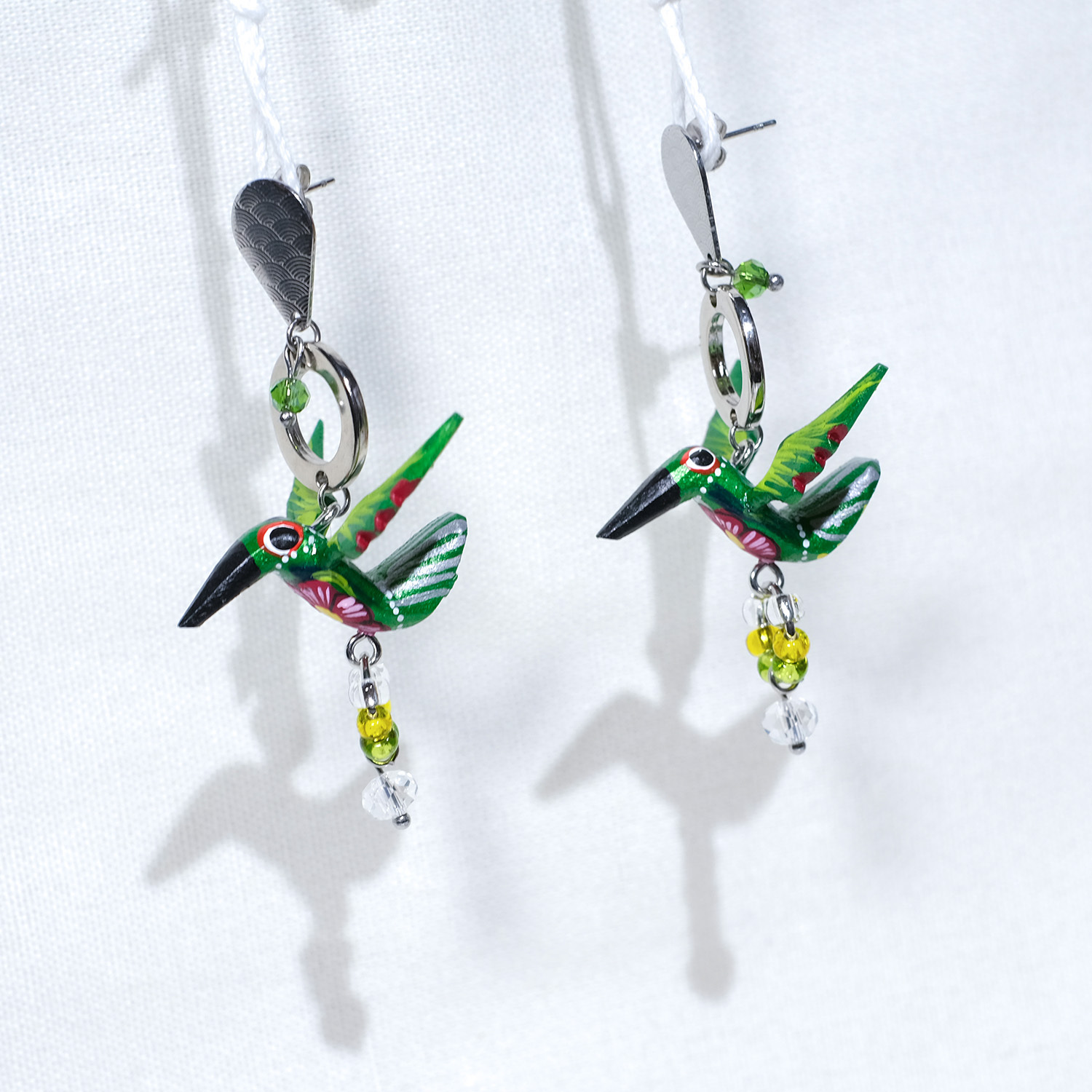 神獸手工木刻耳環｜Campeche 13｜墨西哥