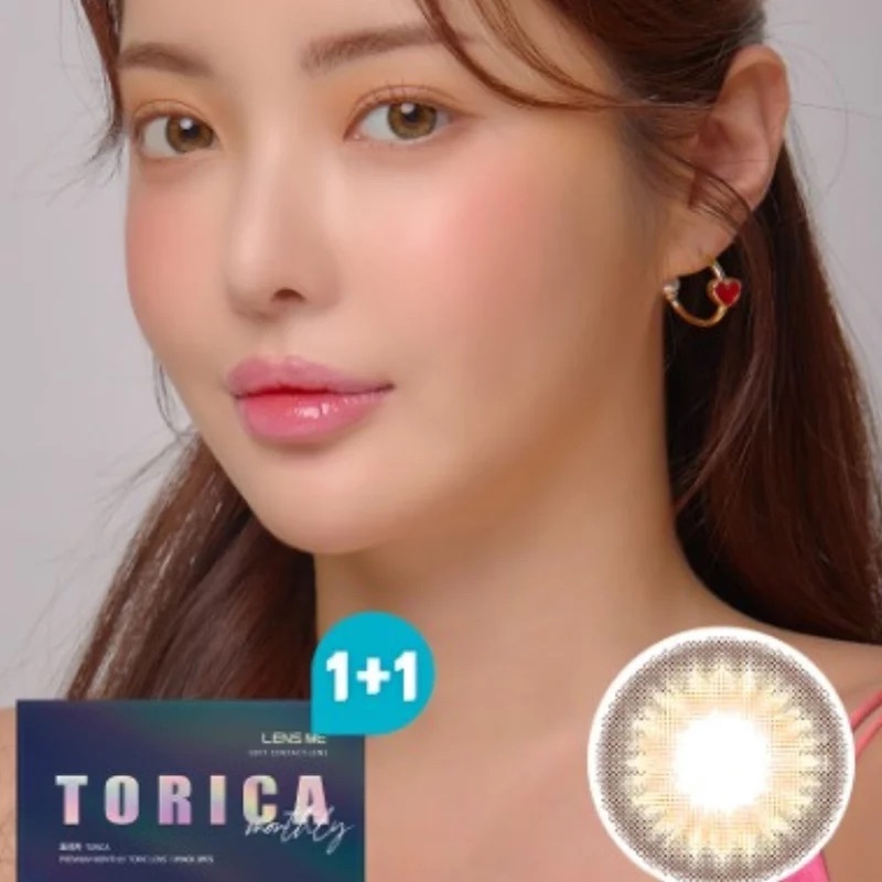[半年拋][散光] Lensme Torica 1 Month Elenity Brown 隱形眼鏡｜1片