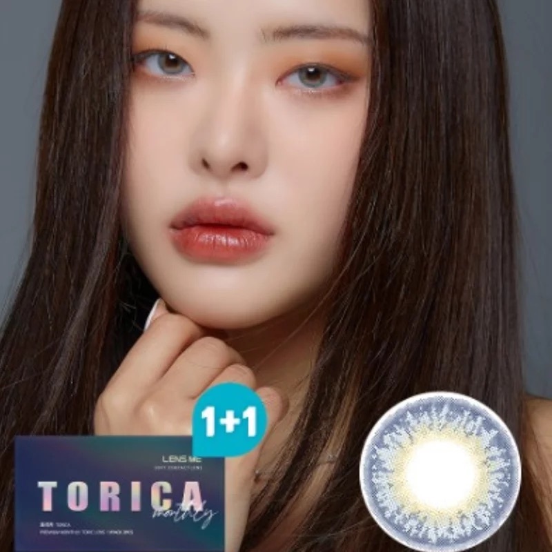 [半年拋][散光] Lensme Torica 1 Month Russianpop Blue 隱形眼鏡｜1片
