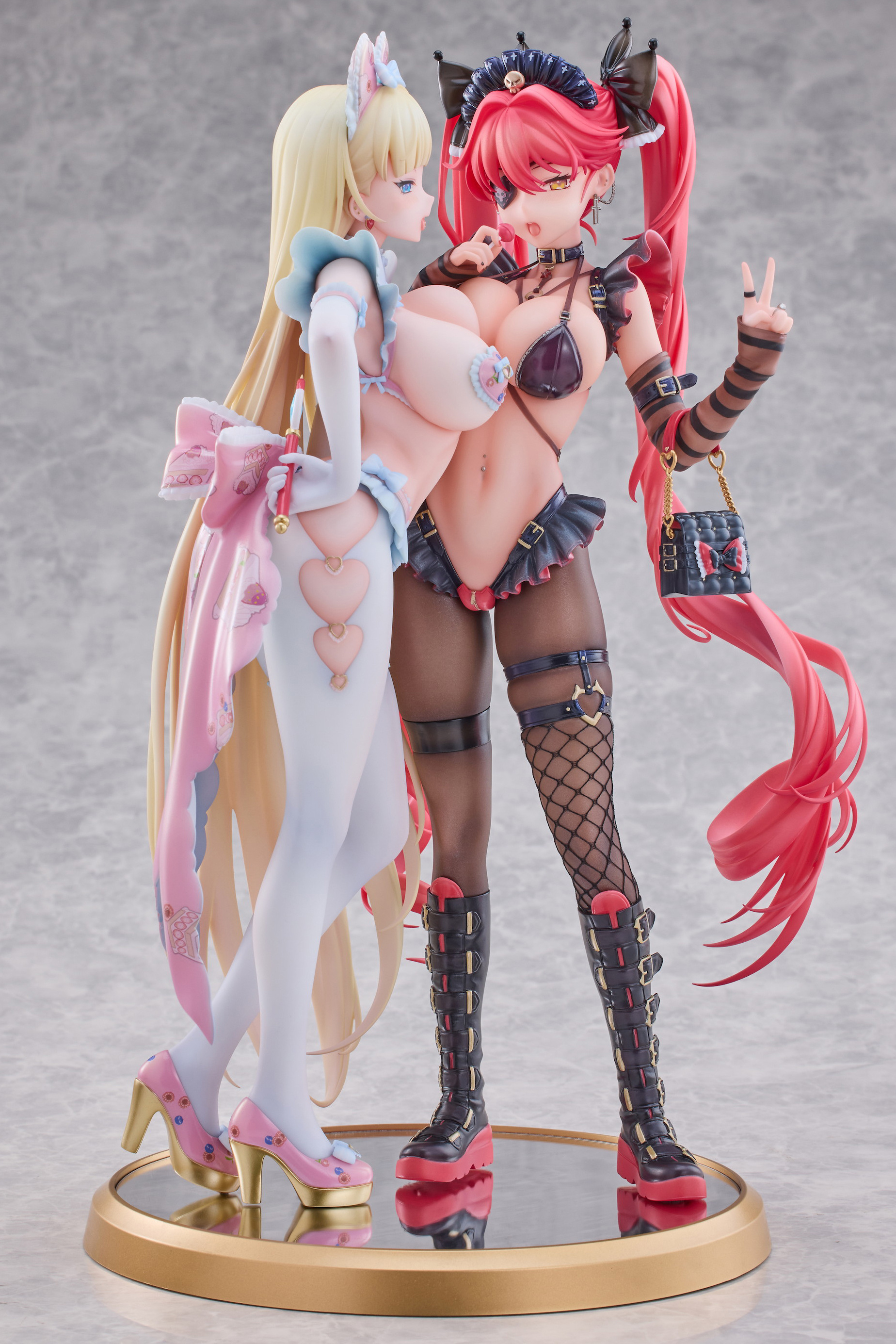 「R18.Japan」「預購」日版 PartyLook 面倒くさい 原畫 莎蒂&斯黛拉 附特典 1/6 Scale Figure