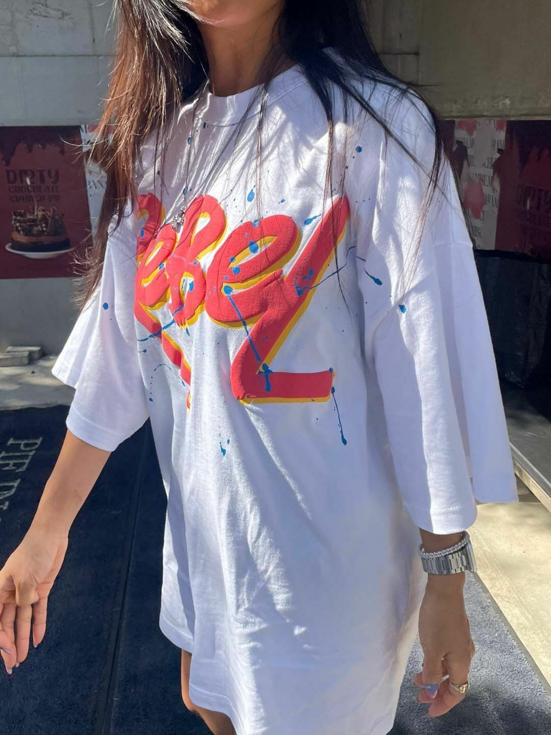 英文字短袖Tee 3.14-037T