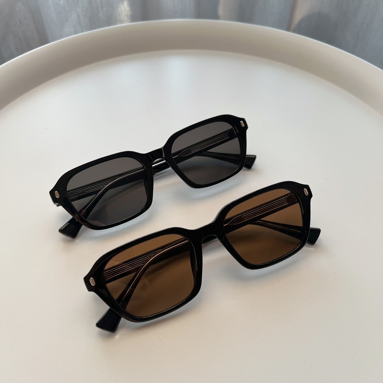 S0553偏光金屬點墨鏡/二色