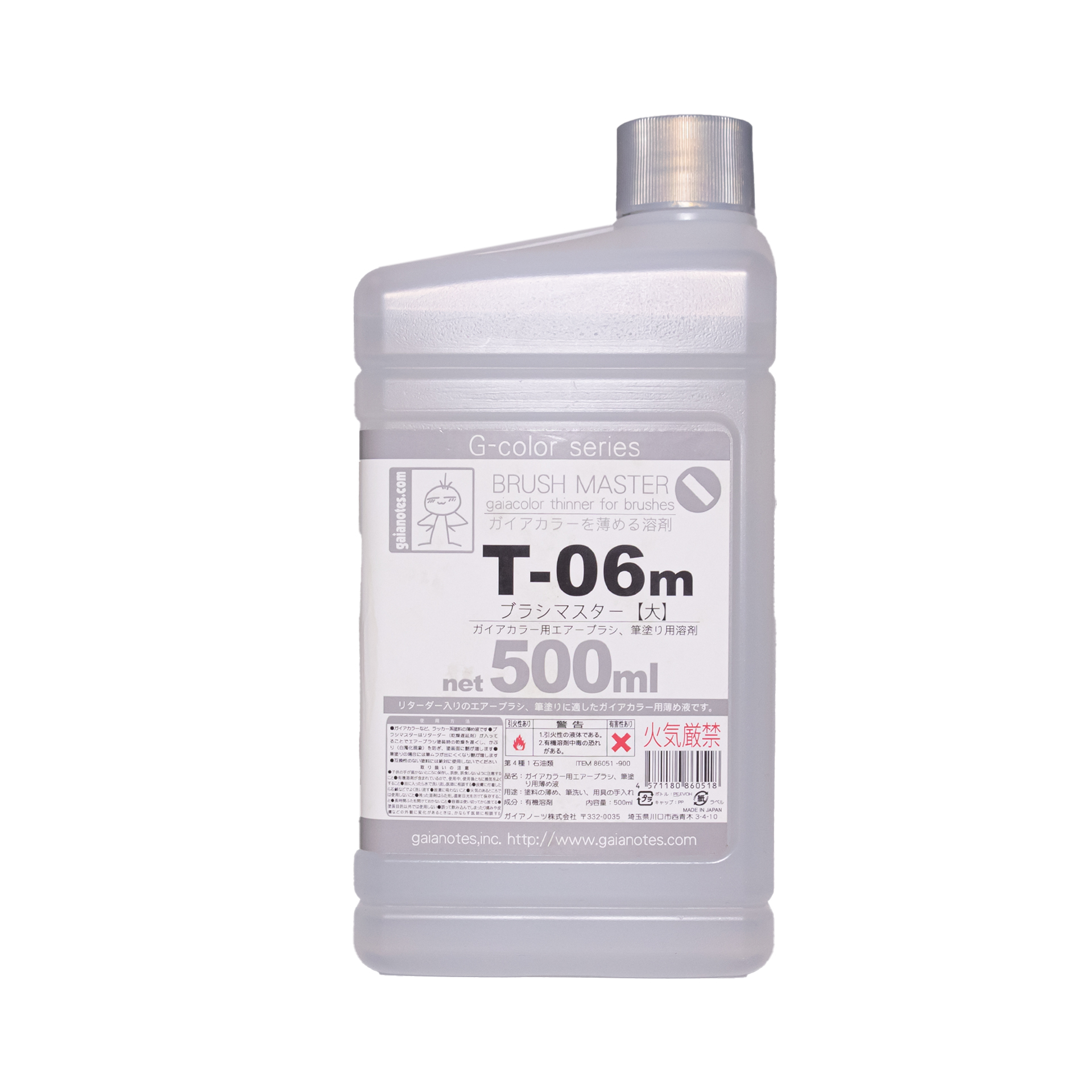 GAIA 蓋亞 T-06 M BRUSH MASTERブラシマスター【中】500 ML