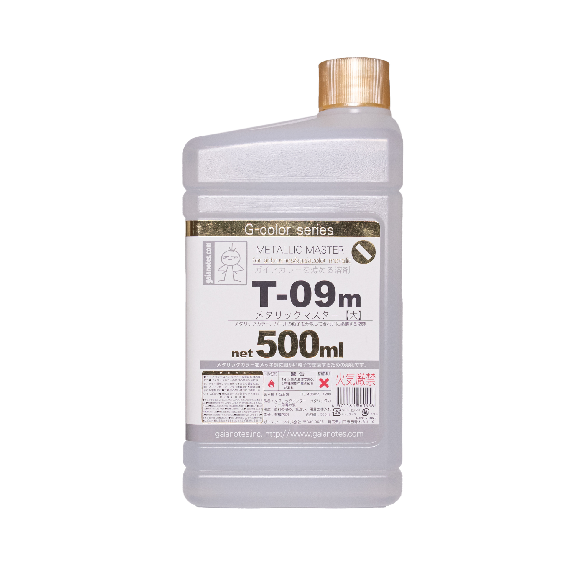 GAIA 蓋亞 T-09 M METALLIC MASTER メタリックマスター【中】500ML