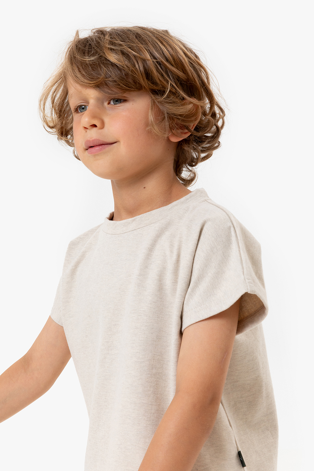 VEGA BASIC│THE COCO SUIT(TOP+SHORT) 舒適休閒套裝．SPECKLED ALMOND