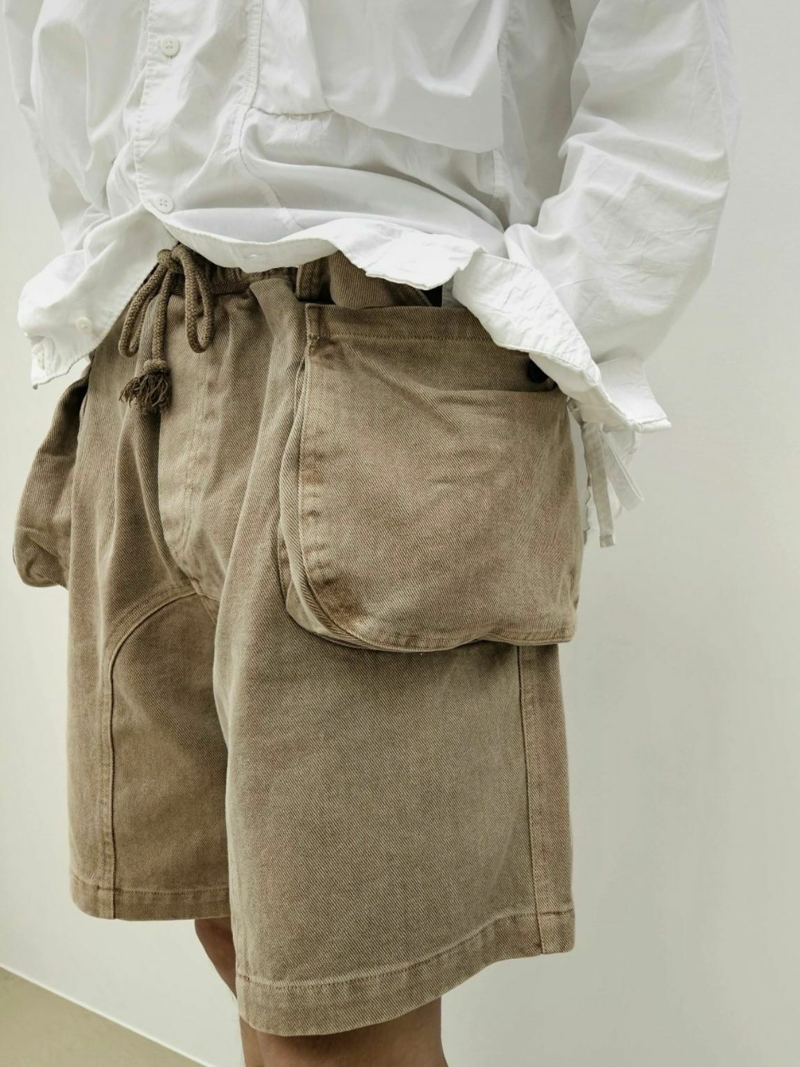 洗水淨色短褲 L.B.T-008P