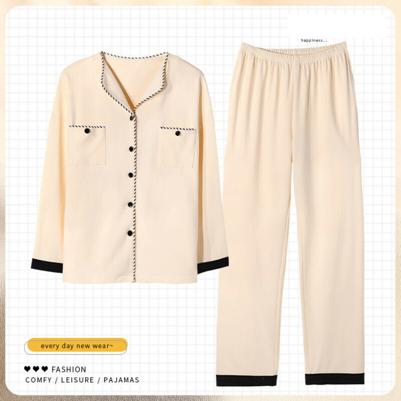 激抵長袖睡衣套裝【M-XXL碼 DF-9825】【下單后聯絡客服確認發貨尺碼 】