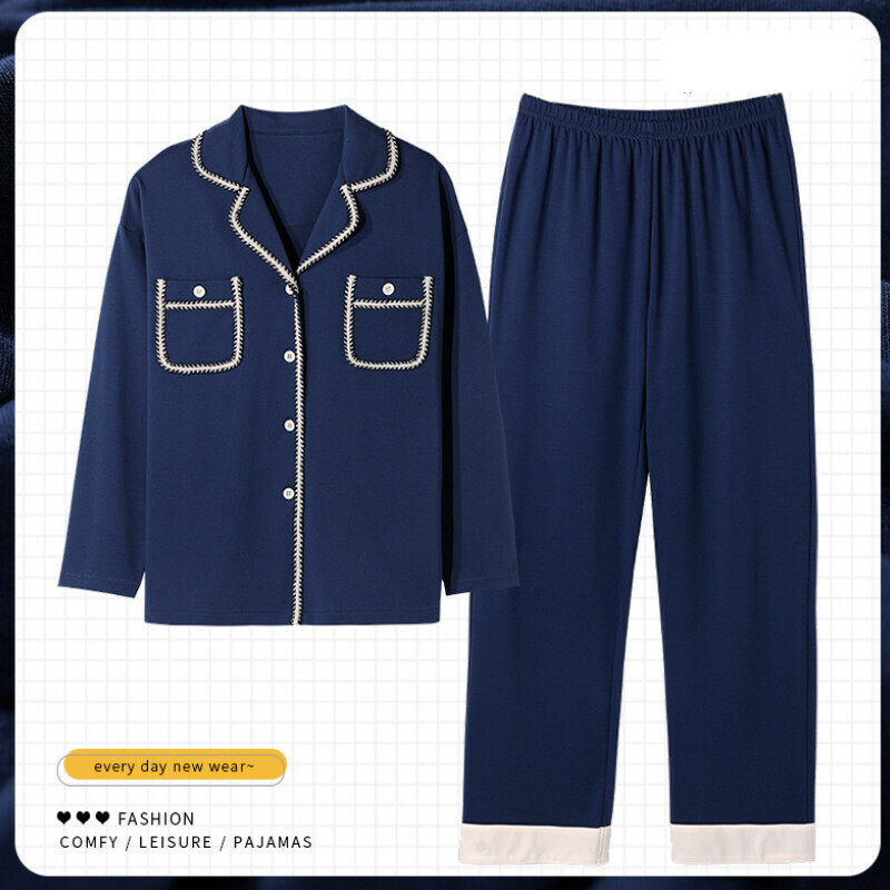 激抵長袖睡衣套裝【M-XXL碼 DF-9826】【下單后聯絡客服確認發貨尺碼 】