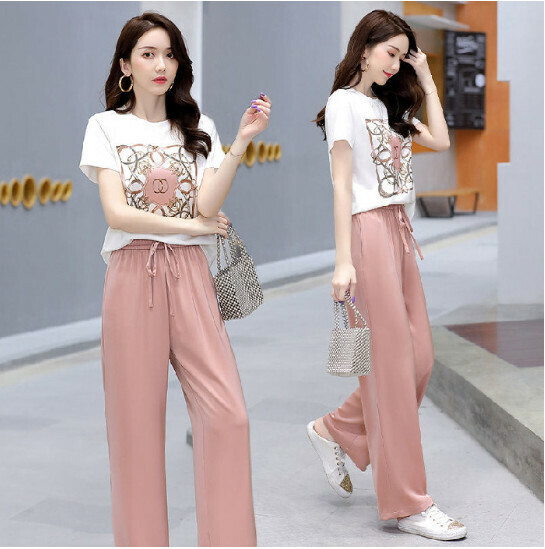 Casual Pants Pink (M-4XL) (Contact customer service to confirm size after placing an order)