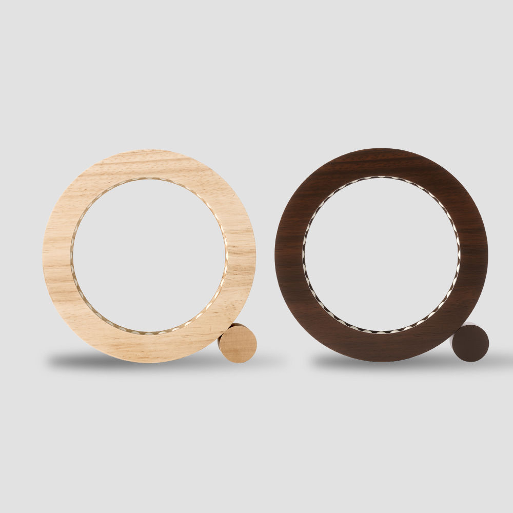 加拿大Umbra-Ferris珠寶收納盒,原木色清新大方,胡桃色沉穩時尚。