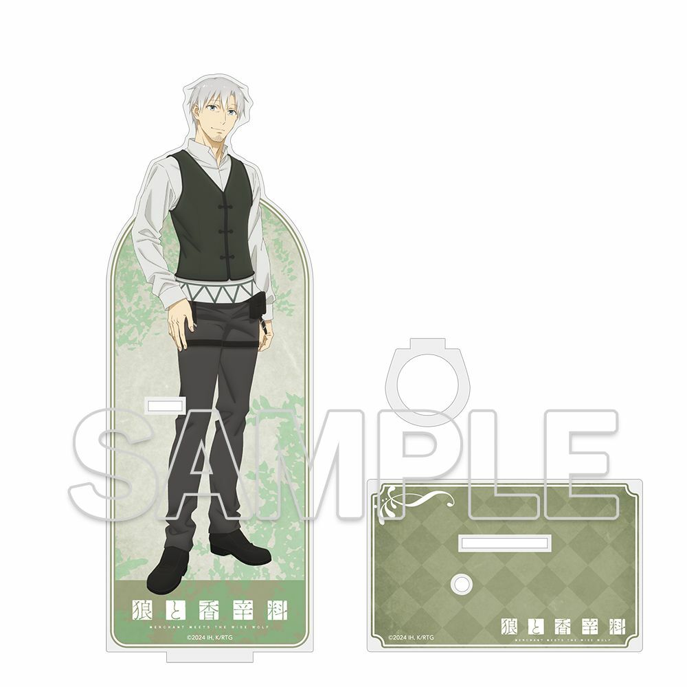 預購-『狼與辛香料 merchant meets the wise wolf』BIG立牌筆架 羅倫斯【日本進口精品】