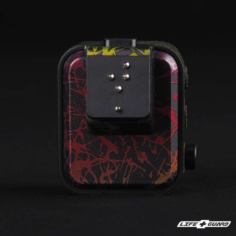 LIFE+GUARD 鏡頭貼膜安裝示意，適用 Godox X3