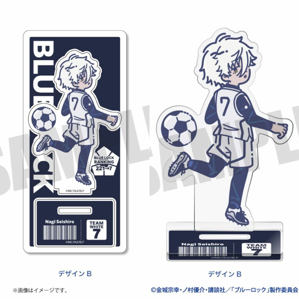 預購-動畫「藍色監獄」RetoPop “多樣的 凪 誠士郎Ver.” 壓克力立牌（全6種）B 凪 誠士郎【日本進口精品】