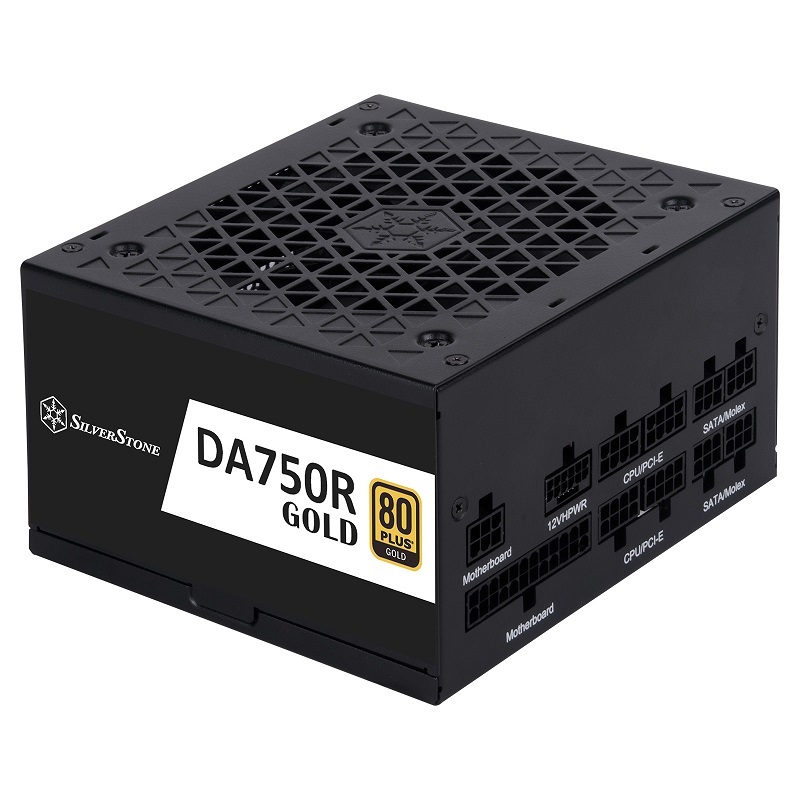 米特3C數位–銀欣 DA750R/DA850R Gold 80 PLUS 金牌 ATX3.0 PCIe 5.0 全模組 電源供應器