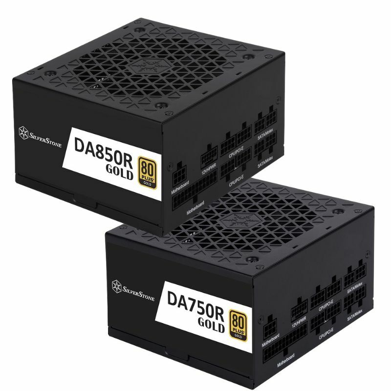 米特3C數位–銀欣 DA750R/DA850R Gold 80 PLUS 金牌 ATX3.0 PCIe 5.0 全模組 電源供應器