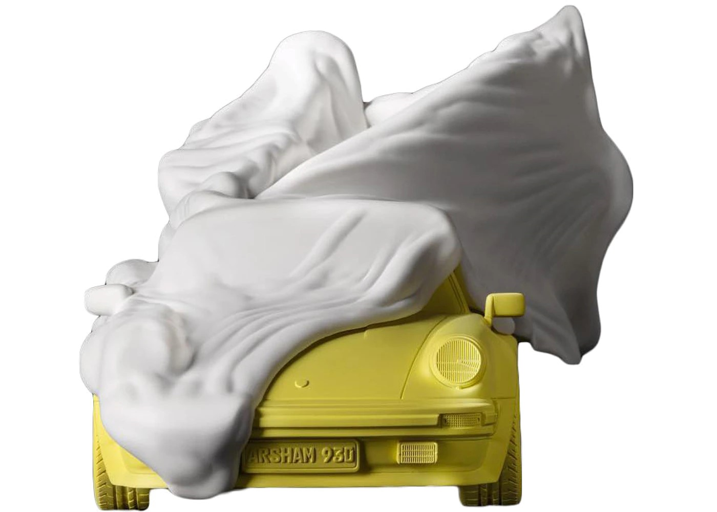 Daniel Arsham Veiled 930 Porsche Figure Yellow (Edition of 500)