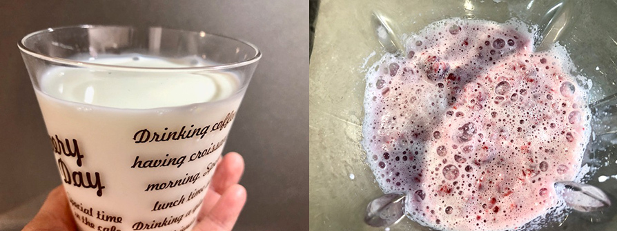 天時莓果-覆盆莓牛奶步驟3.4