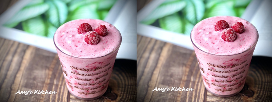 天時莓果-覆盆莓牛奶步驟5