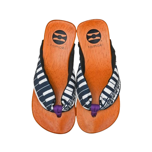 Tamaki Tsubame - 鋼琴圖案木屐 450g