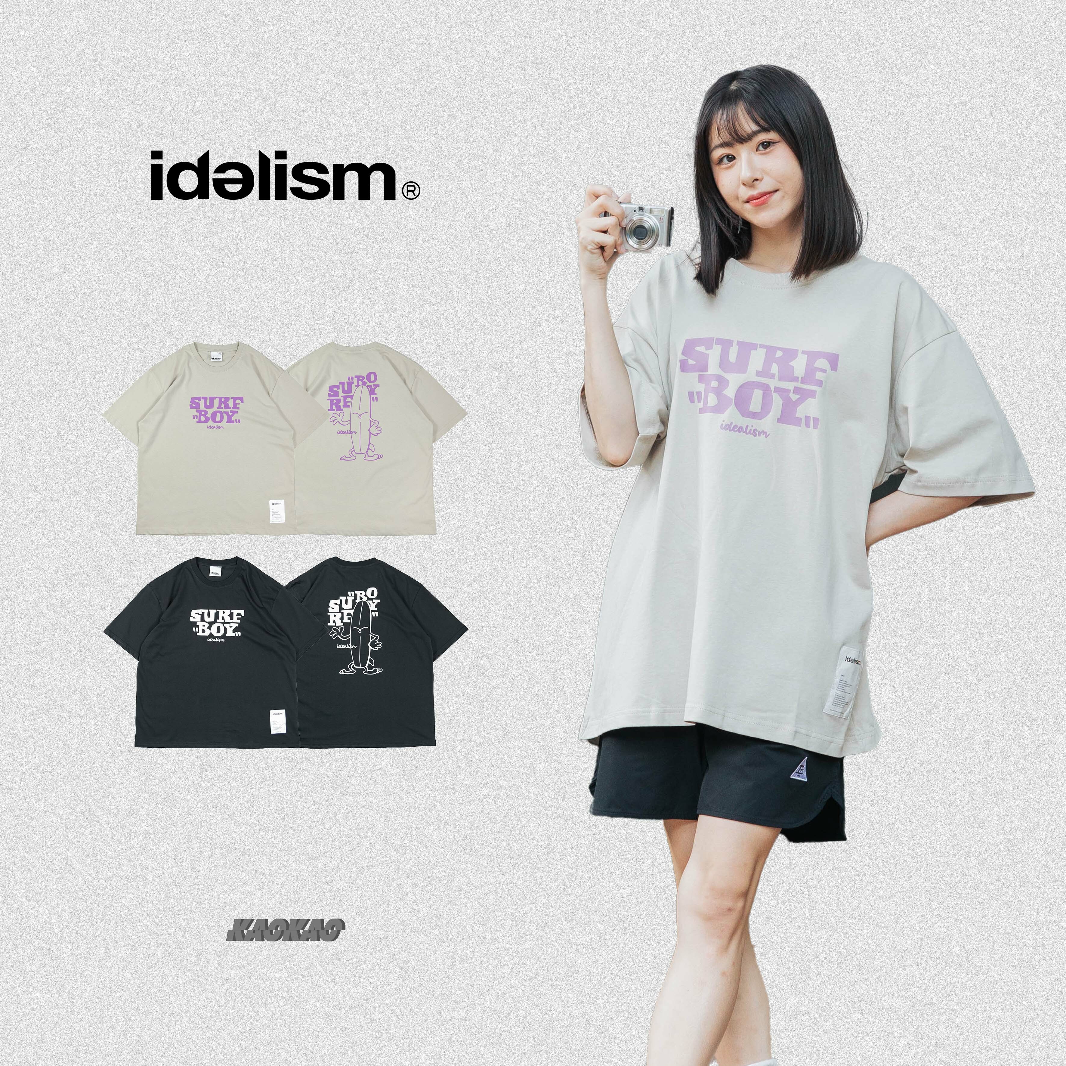 idealism IDE Surfboy Tee 浪板仔短上衣【ID24017】