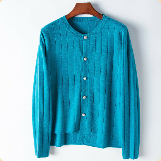 Hot selling wool knitted bottoming shirt (one size fits all) (blue 03)