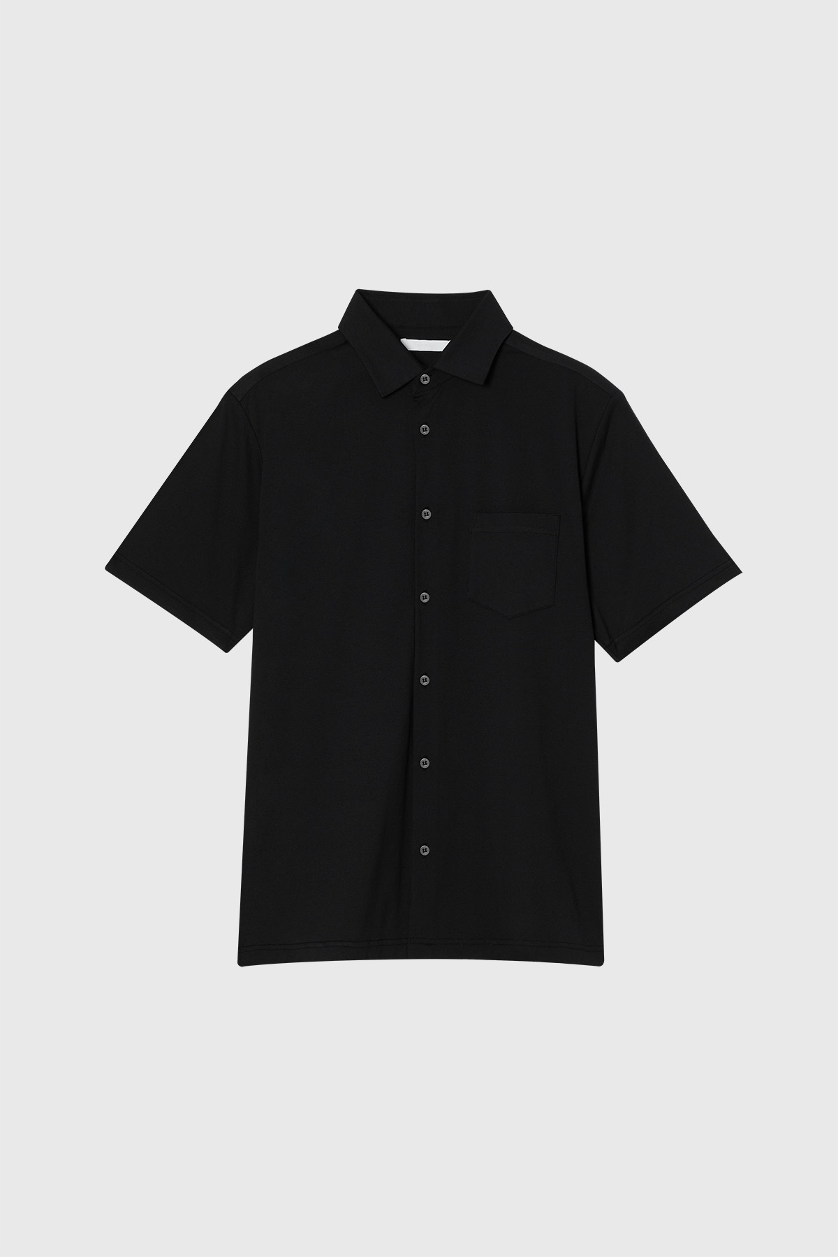 MONO 短袖襯衫 男（黑）