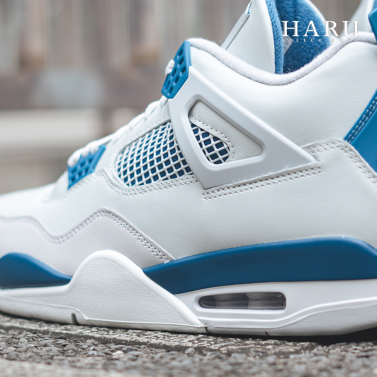 Air Jordan 4 Retro OG "Millitary Blue " AJ4 白藍 2024版 男女同款 中筒 復古籃球休閒鞋 FV5029-141