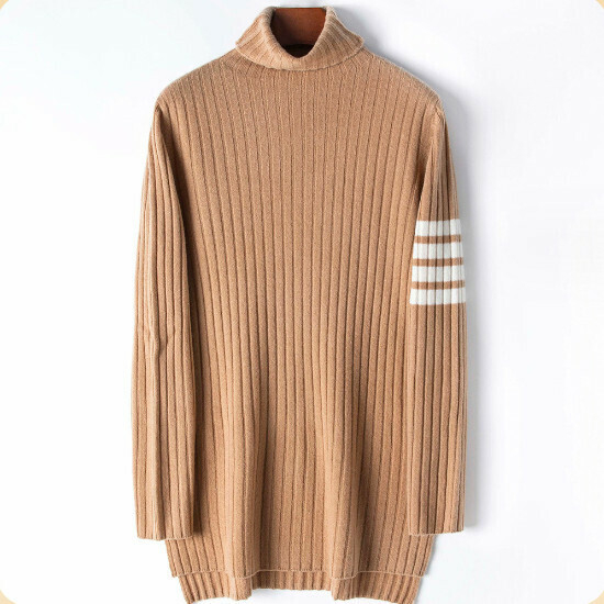 Hot selling wool knitted bottoming shirt (one size fits all) (khaki 01)
