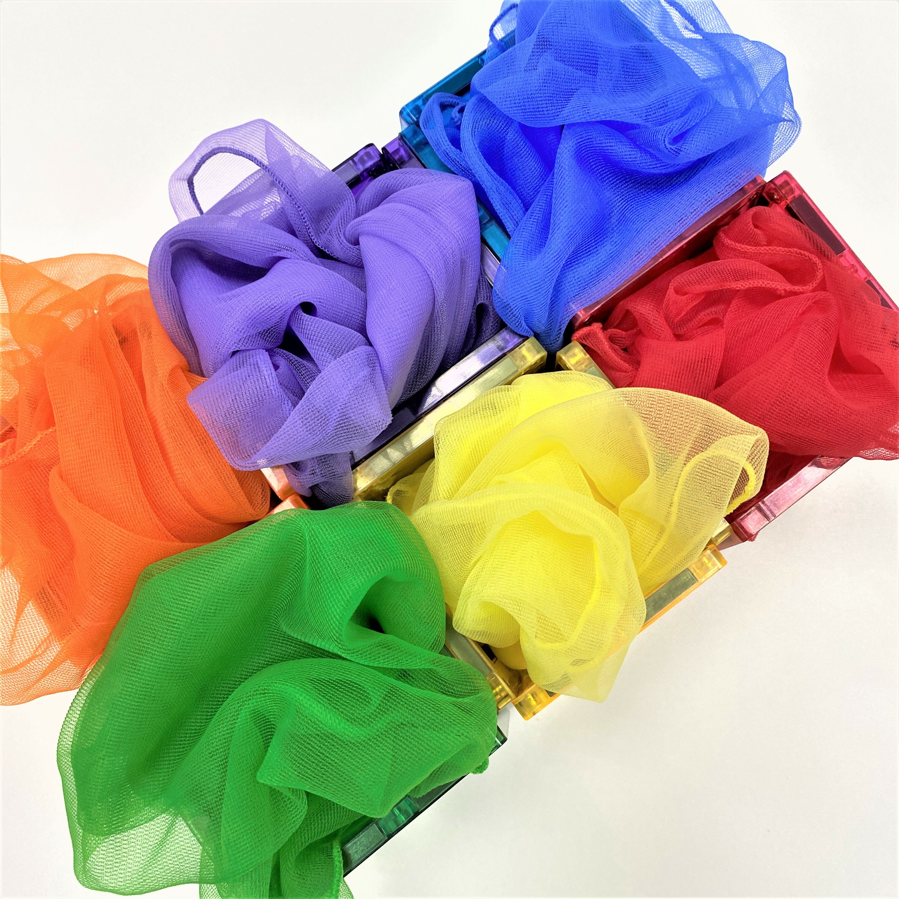 Curios®️ Rainbow Play Scarves 彩虹絲巾套裝