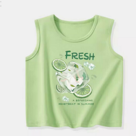 Hot selling short inner vest [Fruit Green (Summer Adventure)] [S-2XL Size] (please contact customer service to confirm the delivery size after placing the order)