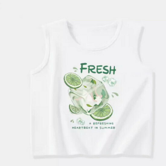 Hot selling short inner vest [White (Summer Adventure)] [S-2XL size] (please contact customer service to confirm the delivery size after placing the order)