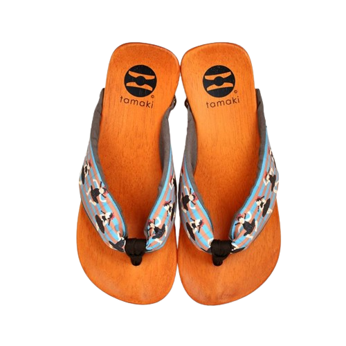 Tamaki Tsubame - 復古圖案木屐 450g