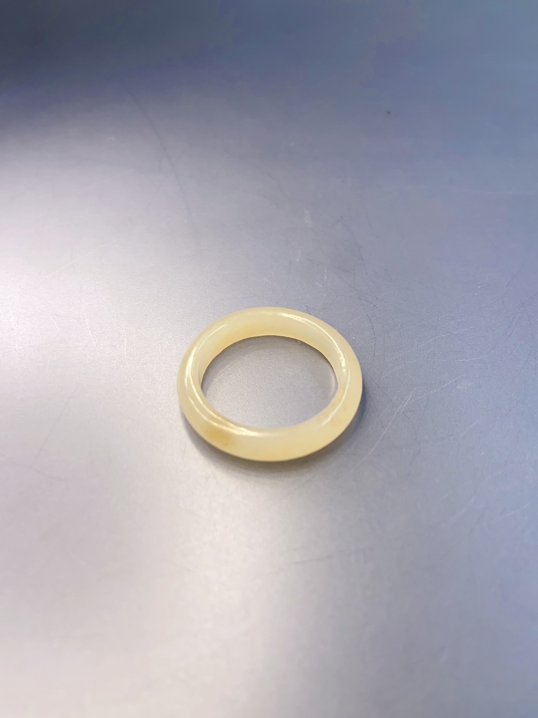 甜圈圈丨黃口和田玉戒環