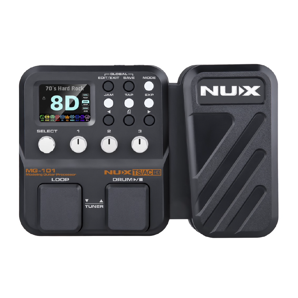 NUX Nux / MG101 綜合效果器 — 三峽效果器｜YA! 玩音樂