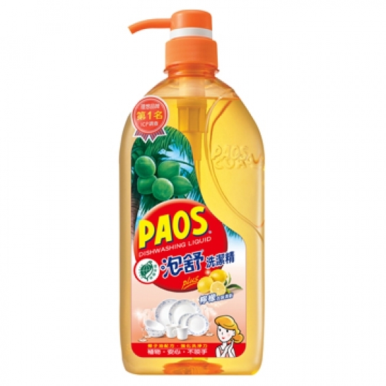 【泡舒】檸檬洗碗精瓶裝1000ml