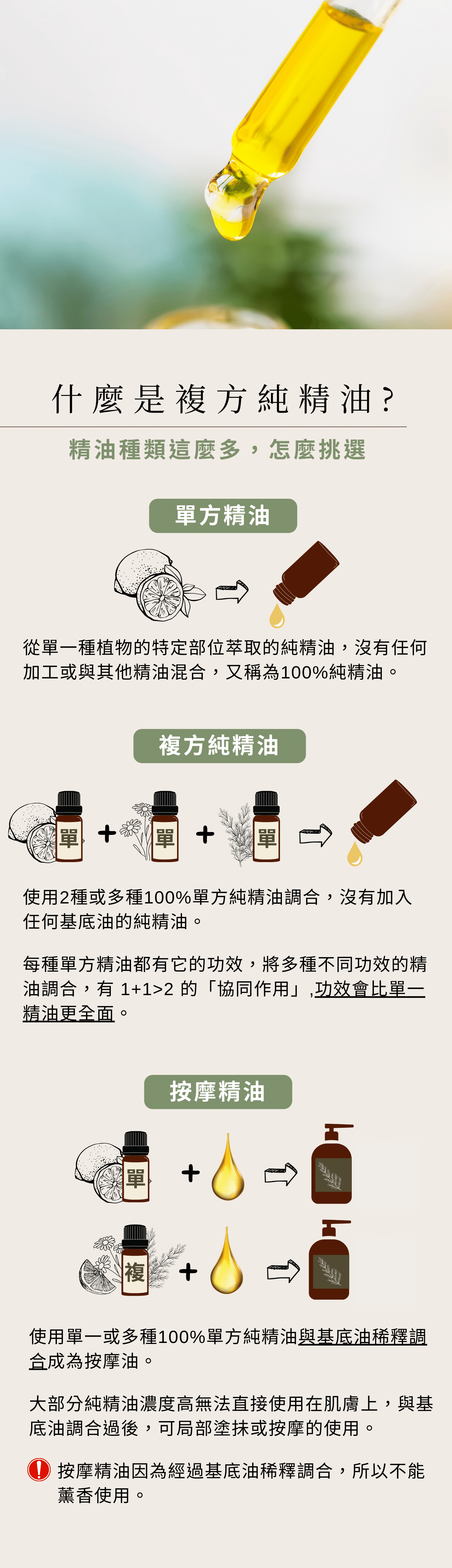 深深呼吸 擁抱森林大口深呼吸 松針:提振能量 檸檬:淨化空氣、清血管 紅柑:心情愉悅 乳香:去瘀 尤加利:釋放壓力 苦橙葉:鎮定 溫暖撫慰、穩定脆弱心靈 激勵身體行動和清理過多的思考 消除挫折倦怠感 特別適合長期為了某個目標打拼 暫時沒辦法喘氣 需要支撐力量的人