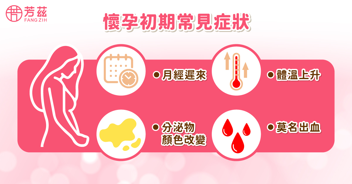 懷孕初期常見症狀