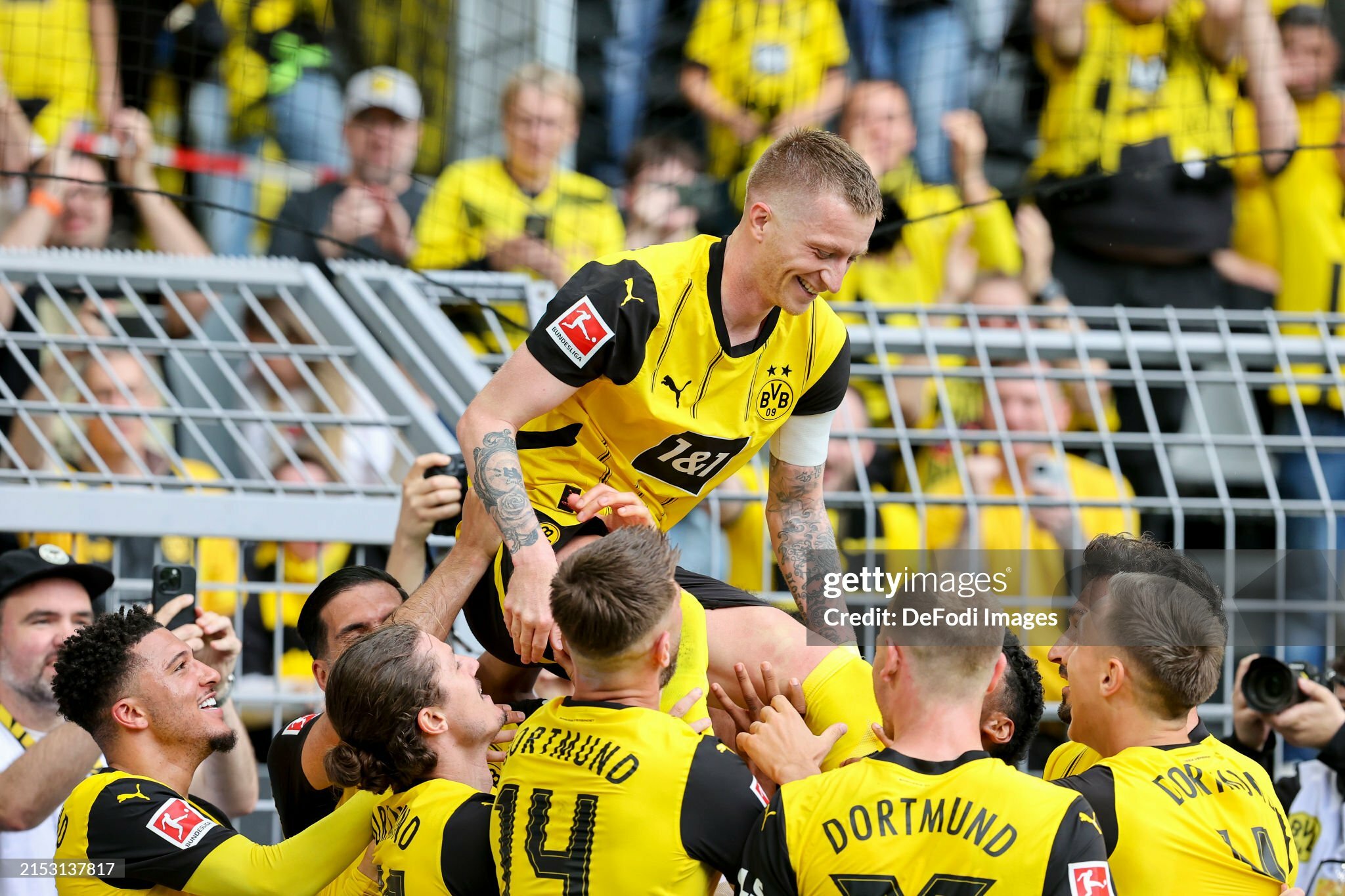2024 Borussia Dortmund Home Shirt with #11 REUS