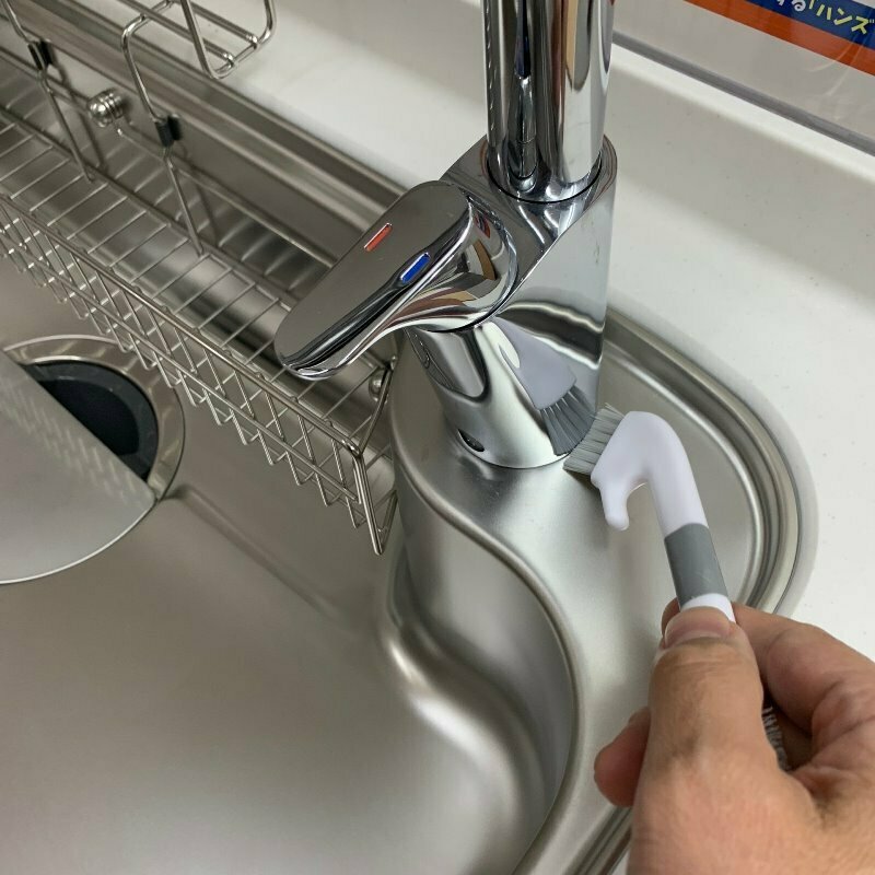 雙頭縫隙清潔刷/18.8cm